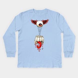 D'eye'rigible Kids Long Sleeve T-Shirt